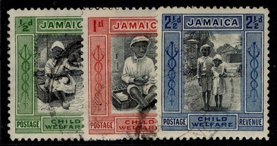 jamaica-gv-sg107-107c-1923-child-welfare-set-used-cat-50