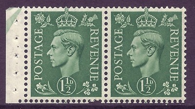 qb28-perf-type-e-1d-pale-green-booklet-pane-with-arrow-unmounted-mint-mnh