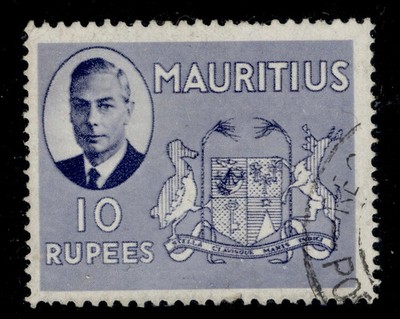 mauritius-gvi-sg290-10r-dull-blue-used-cat-50