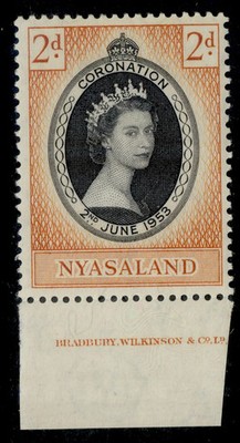 nyasaland-protectorate-qeii-sg172-2d-1953-coronation-nh-mint-marginal