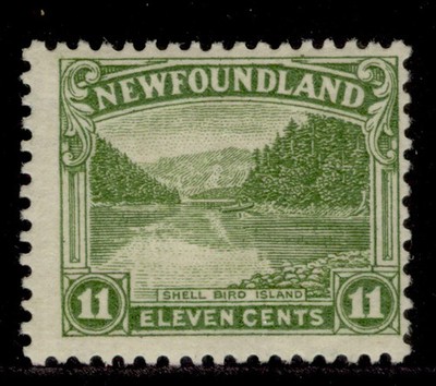 canada-newfoundland-gv-sg158-11c-sage-green-m-mint