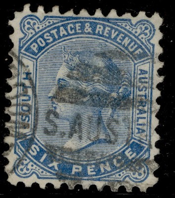 australia-south-australia-qv-sg185a-6d-blue-fine-used
