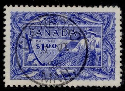 canada-gvi-sg433-1-ultramarine-very-fine-used-cds