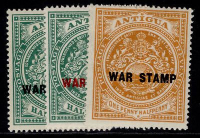 antigua-gv-sg52-54-1916-war-tax-set-m-mint
