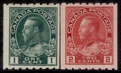 canada-gv-sg224a-224b-1913-perf-8-x-imperf-set-m-mint-cat-150