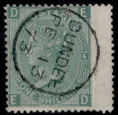 gb-qv-sg117-1s-green-plate-6-fine-used-cat-45-cds-ed