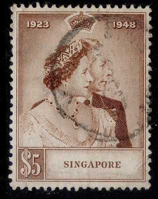 singapore-gvi-sg32-5-brown-used-cat-50