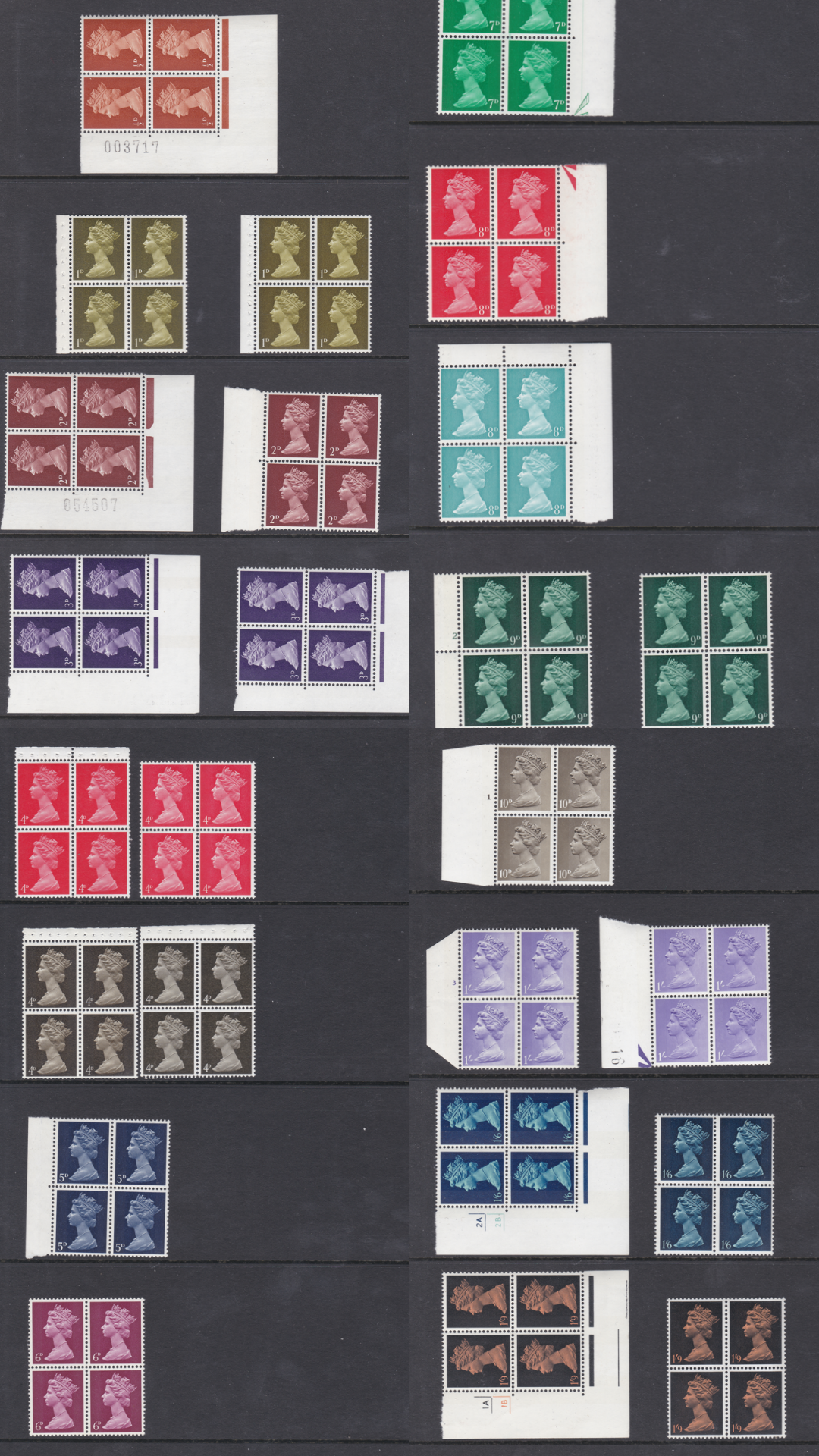 lot-of-pre-decimal-machins-in-blocks-of-four-values-from-d-1-9-unmounted-mint