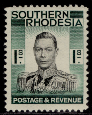 southern-rhodesia-gvi-sg48-1s-black-blue-green-m-mint