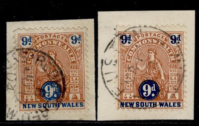 australia-new-south-wales-qv-sg330-331-9d-shades-fine-used-cat-10-on-piece