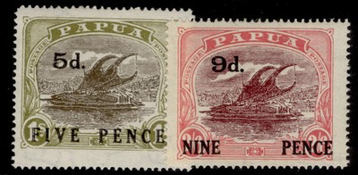 aus-papua-british-new-guinea-gv-sg125-126-1931-surch-ash-printing-set-m-mint