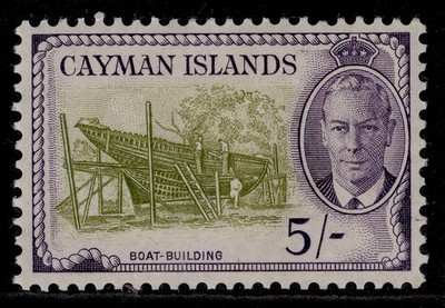 cayman-islands-gvi-sg146-5s-olive-green-violet-m-mint-cat-30