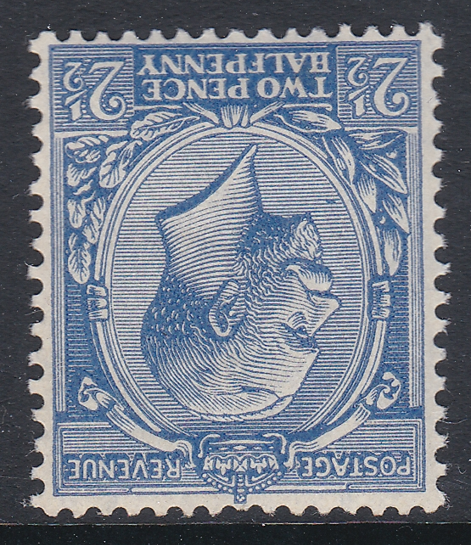 sg422wi-george-v-2d-block-cypher-watermark-inverted-mounted-mint