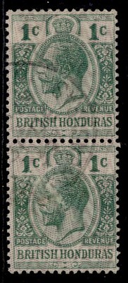 british-honduras-gv-sg111a-1c-yellow-green-fine-used-cat-60-pair