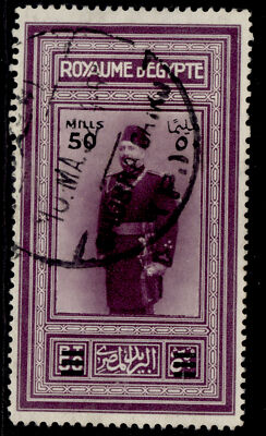 egypt-sg134-1926-50p-purple-kings-birthday-fine-used