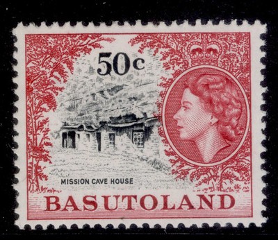 basutoland-qeii-sg78-50c-black-carmine-red-nh-mint-cat-23