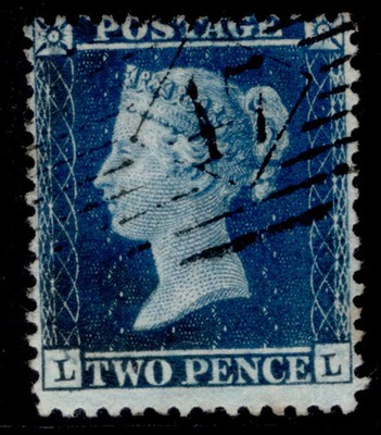gb-qv-sg34-2d-blue-plate-5-lc14-fine-used-cat-50-ll