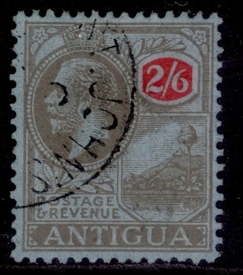 antigua-gv-sg78-2s-6d-black-red-blue-fine-used-cat-65