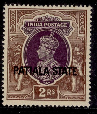 indian-states-patiala-gvi-sg93-2r-purple-brown-nh-mint-cat-35