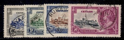 ceylon-gv-sg379-382-1935-silver-jubilee-set-fine-used-cat-24-cds