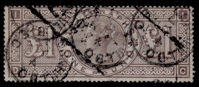 gb-qv-sg-t17-scarce-1-brown-lilac-used-cat-750-dc