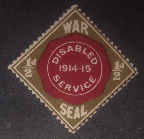 wwi-disabled-service-1-2d-war-seal-mnh