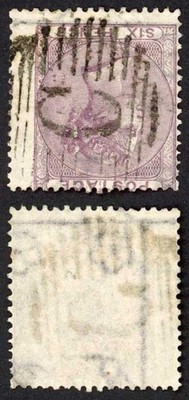 british-levant-sg-z97-6d-deep-lilac-with-constantinople-c-pmk-wmk-inverted