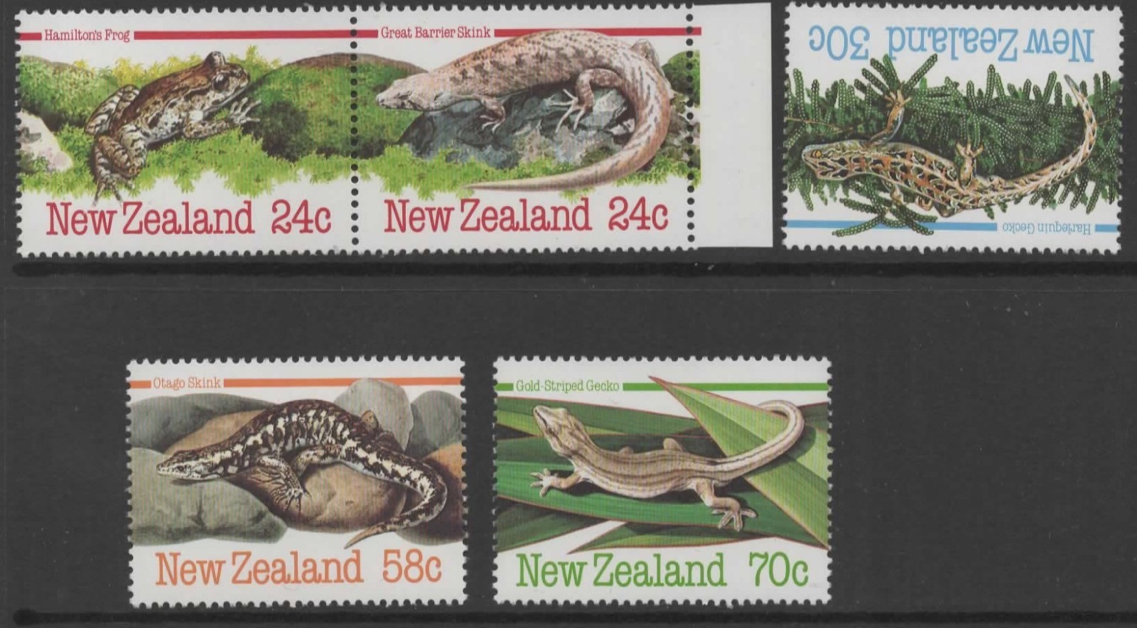 new-zealand-sg1340-4-1984-amphiblans-and-reptilles-mnh