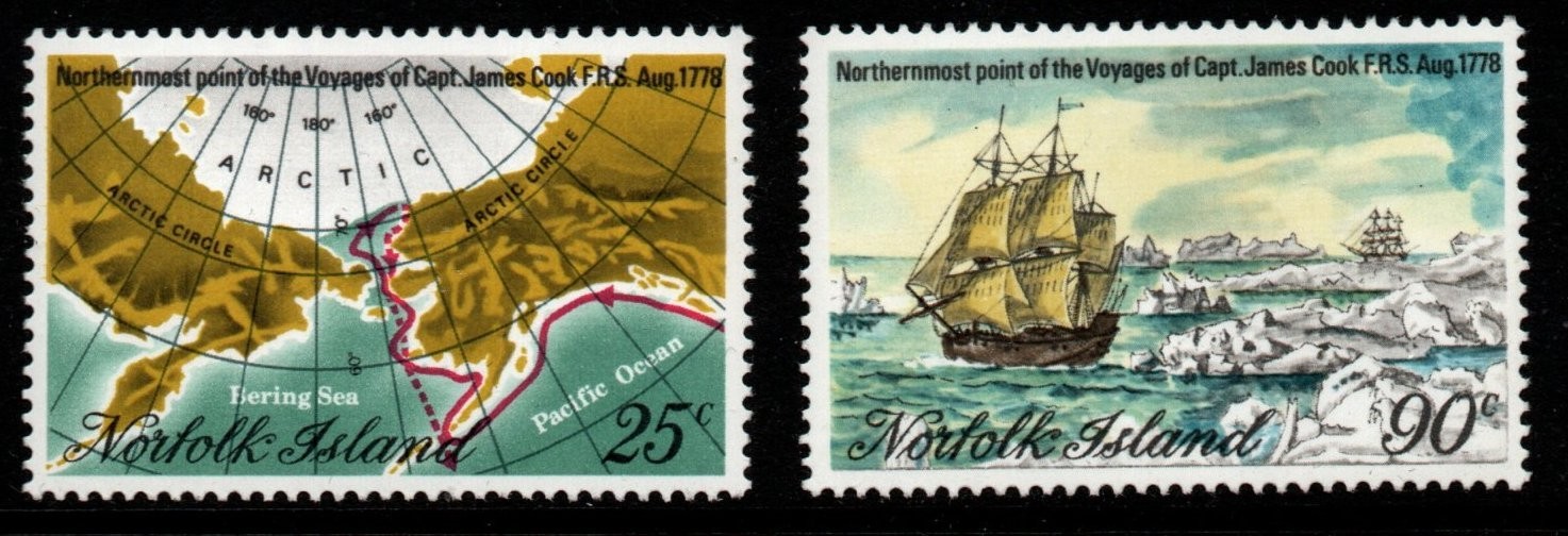 norfolk-island-sg213-4-1978-captain-cook-mnh