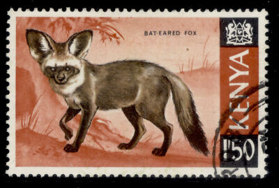 kenya-qeii-sg31-1s-50-black-orange-brown-dull-sage-green-fine-used