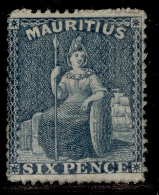 mauritius-qv-sg54-6d-slate-unused-cat-45