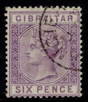 gibraltar-qv-sg13-6d-lilac-fine-used-cat-160