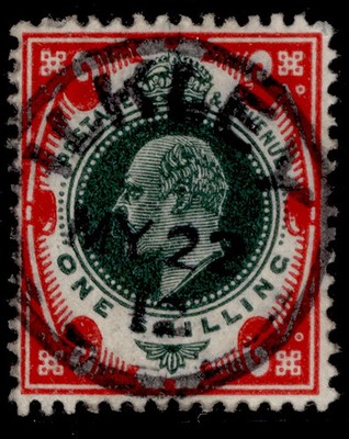 gb-edvii-sg313-spec-m47-3-1s-green-bright-scarlet-fine-used-cat-40-cds