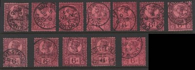gb-1887-6d-purple-rose-12x-vfu-cds-incl-bute-docks-examples-including