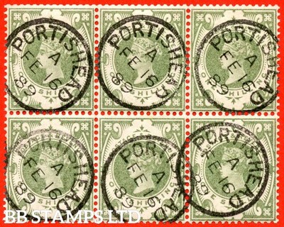 sg-211-k40-1-1-dull-green-a-fine-16th-february-1889-portishead-b80189