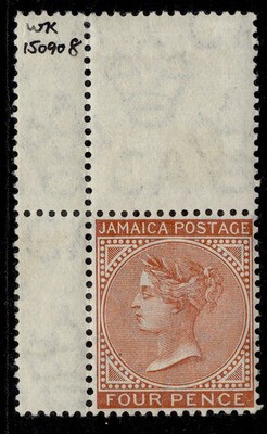 jamaica-qv-sg48-4d-red-brown-nh-mint-cat-75-corner-marginal