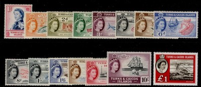 turks-caicos-qeii-sg237-250-253-1957-complete-set-nh-mint-cat-120