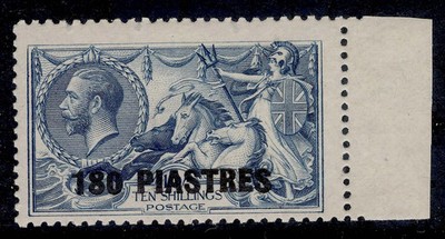 british-levant-gv-sg50-180pi-on-10s-dull-grey-blue-m-mint-cat-60-marginal