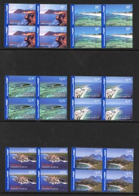 australia-sg2769-74-2007-island-jewels-sets-in-blocks-of-4-u-m
