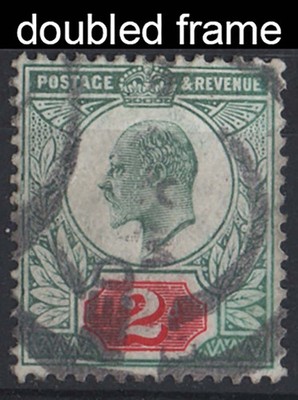 gb-1902-2d-chalky-vgu-with-doubled-left-frame-variety-similar-to-qv-variety