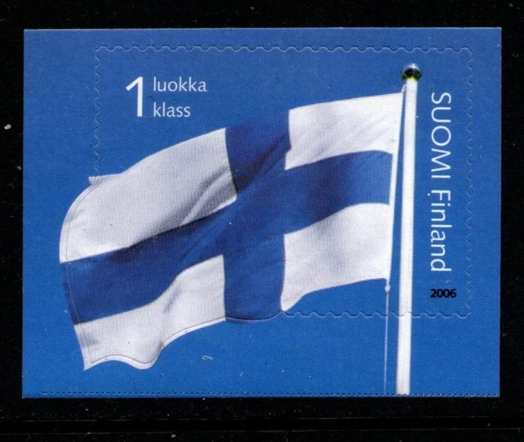 finland-sg1814-2006-national-flag-self-adhesive-mnh
