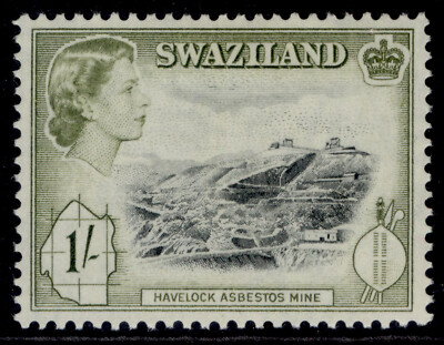 swaziland-qeii-sg59-1s-black-deep-olive-lh-mint