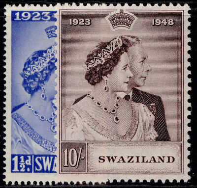 swaziland-gvi-sg46-47-1949-royal-silver-wedding-set-nh-mint-cat-40