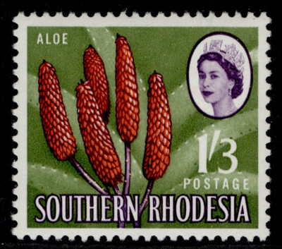 southern-rhodesia-qeii-sg100-1s-3d-red-violet-yellow-green-nh-mint