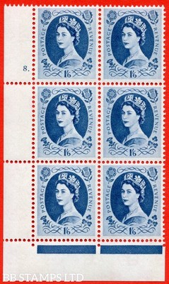 sg-618a-s154-1-6d-grey-blue-an-unmounted-mint-cylinder-block-of-6-cyl-b79871