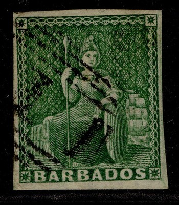 barbados-qv-sg8-d-green-used-cat-150