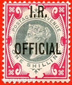 sg-o19-l17-1-green-and-carmine-i-r-official-a-fine-mounted-mint-ex-b88390
