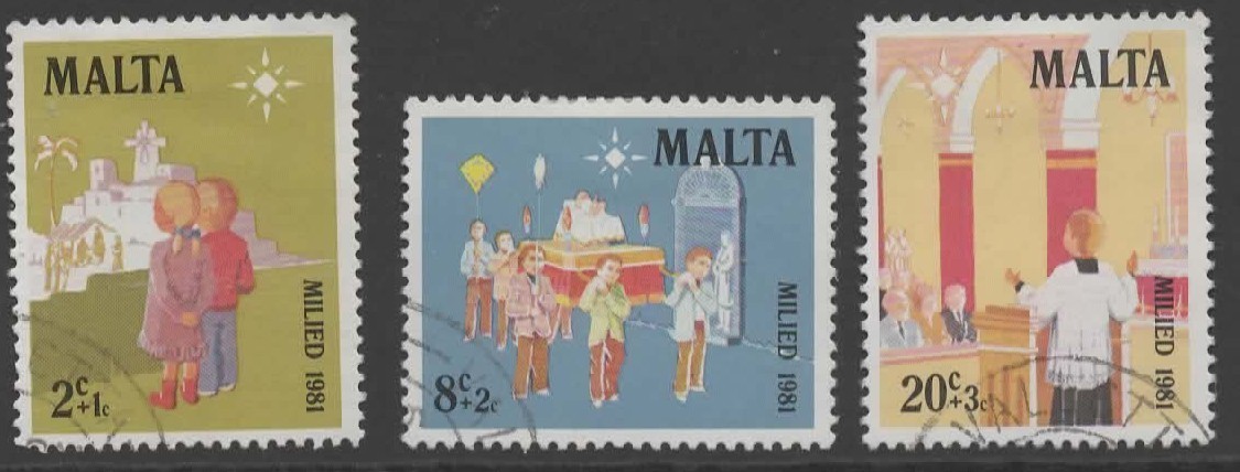 malta-sg683-5-1981-christmas-used