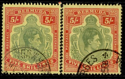 bermuda-gvi-sg118f-118g-5s-shade-paper-varieties-fine-used-cat-100