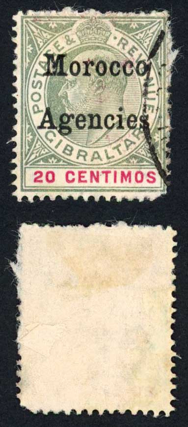 morocco-agencies-kevii-sg26-20c-wmk-mult-crown-ca-cat-38-pounds